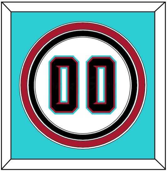 Arizona Number - Alternate Home White (2020-2023) - Premier Tier 5