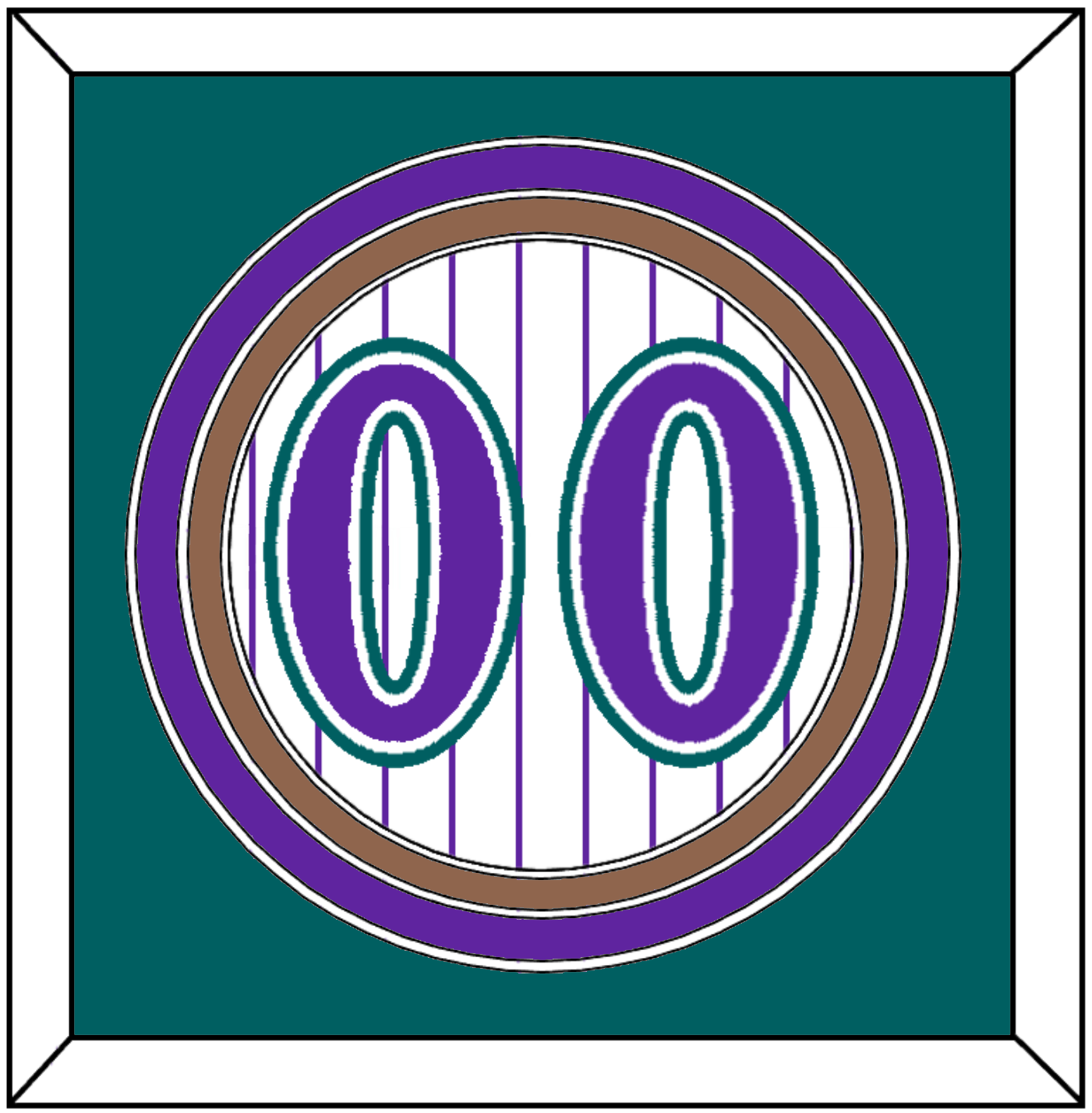 Arizona Number - Alternate Home White Pinstripes (1998-2006) - Premier Tier 3