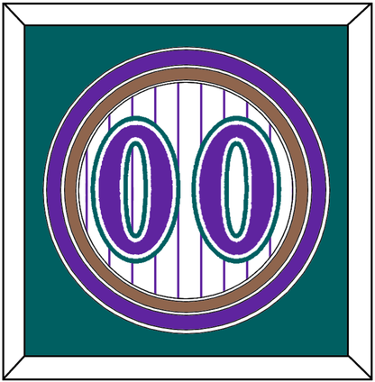 Arizona Number - Alternate Home White Pinstripes (1998-2006) - Premier Tier 3