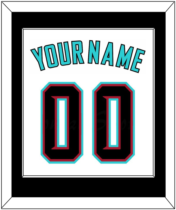 Arizona Name & Number - Alternate Home White (2020-2023) - Single Mat 1