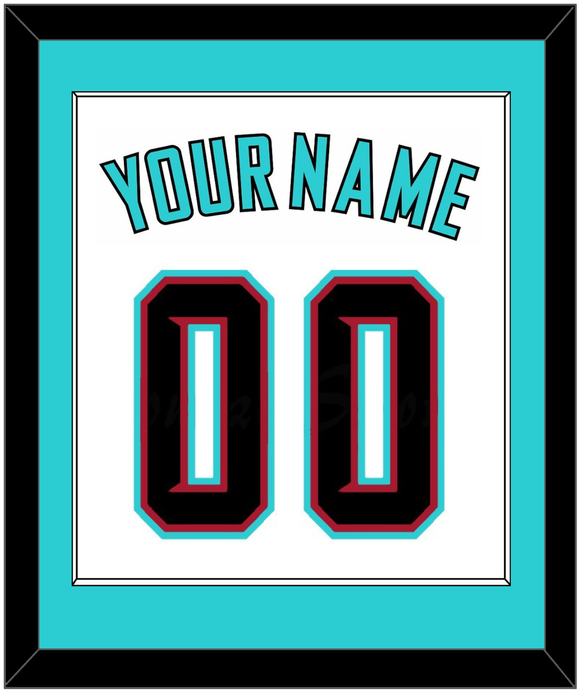 Arizona Name & Number - Alternate Home White (2020-2023) - Single Mat 2