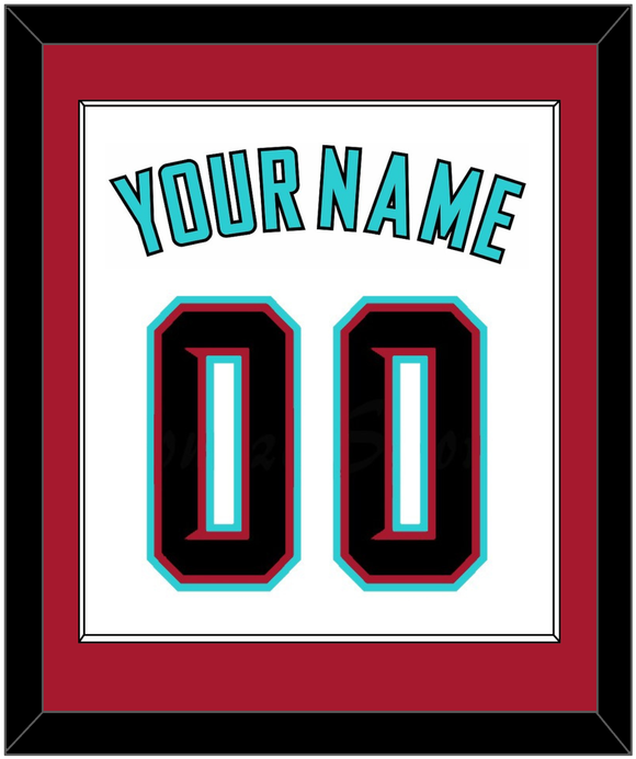 Arizona Name & Number - Alternate Home White (2020-2023) - Single Mat 3