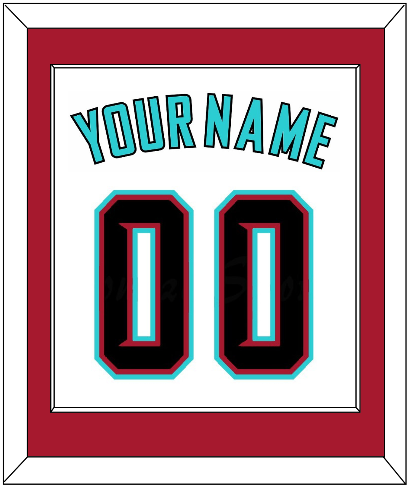 Arizona Name & Number - Alternate Home White (2020-2023) - Essential Tier 3