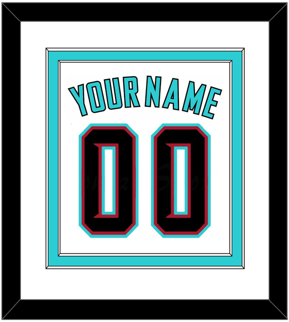 Arizona Name & Number - Alternate Home White (2020-2023) - Double Mat 2