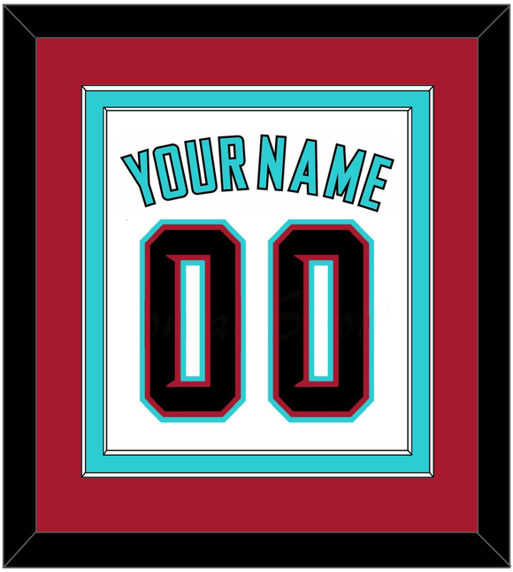 Arizona Name & Number - Alternate Home White (2020-2023) - Double Mat 3