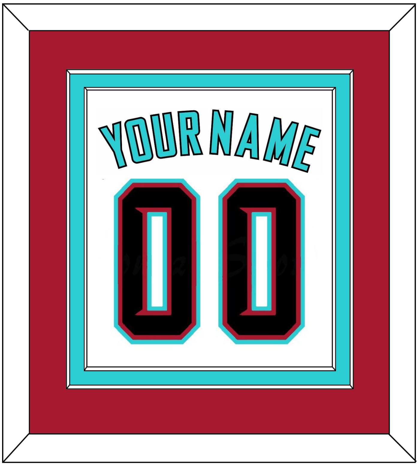 Arizona Name & Number - Alternate Home White (2020-2023) - Signature Tier 3