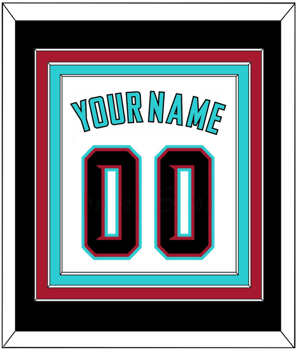 Arizona Name & Number - Alternate Home White (2020-2023) - Triple Mat 3