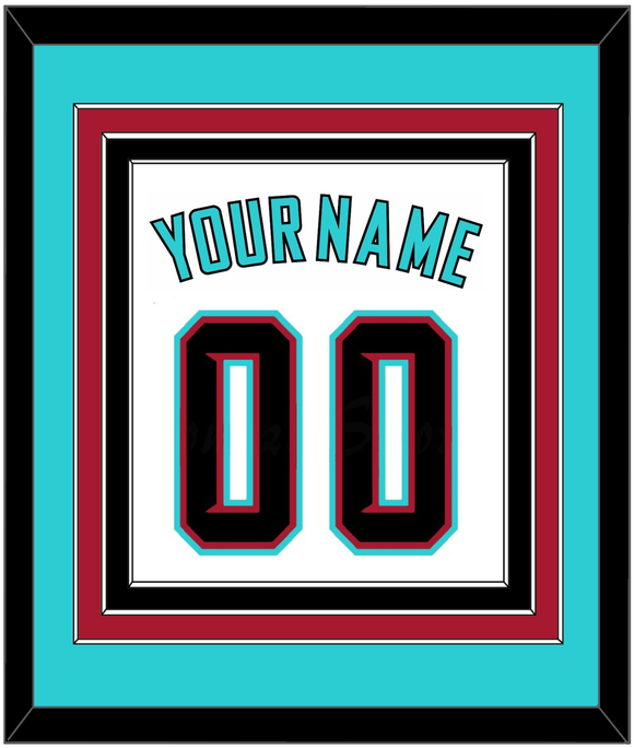 Arizona Name & Number - Alternate Home White (2020-2023) - Triple Mat 4