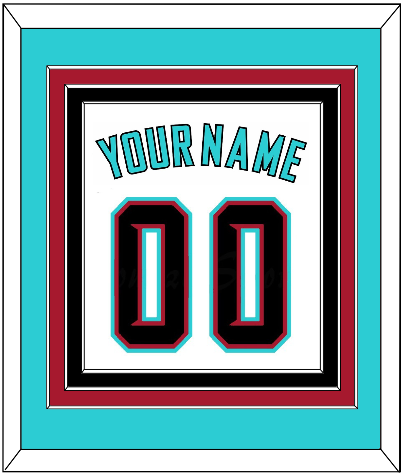 Arizona Name & Number - Alternate Home White (2020-2023) - Premier Tier 4