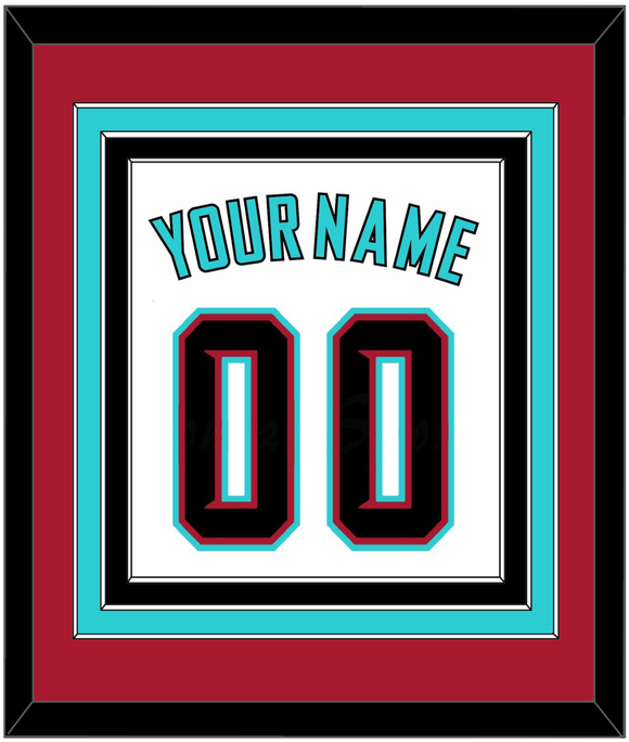 Arizona Name & Number - Alternate Home White (2020-2023) - Triple Mat 5