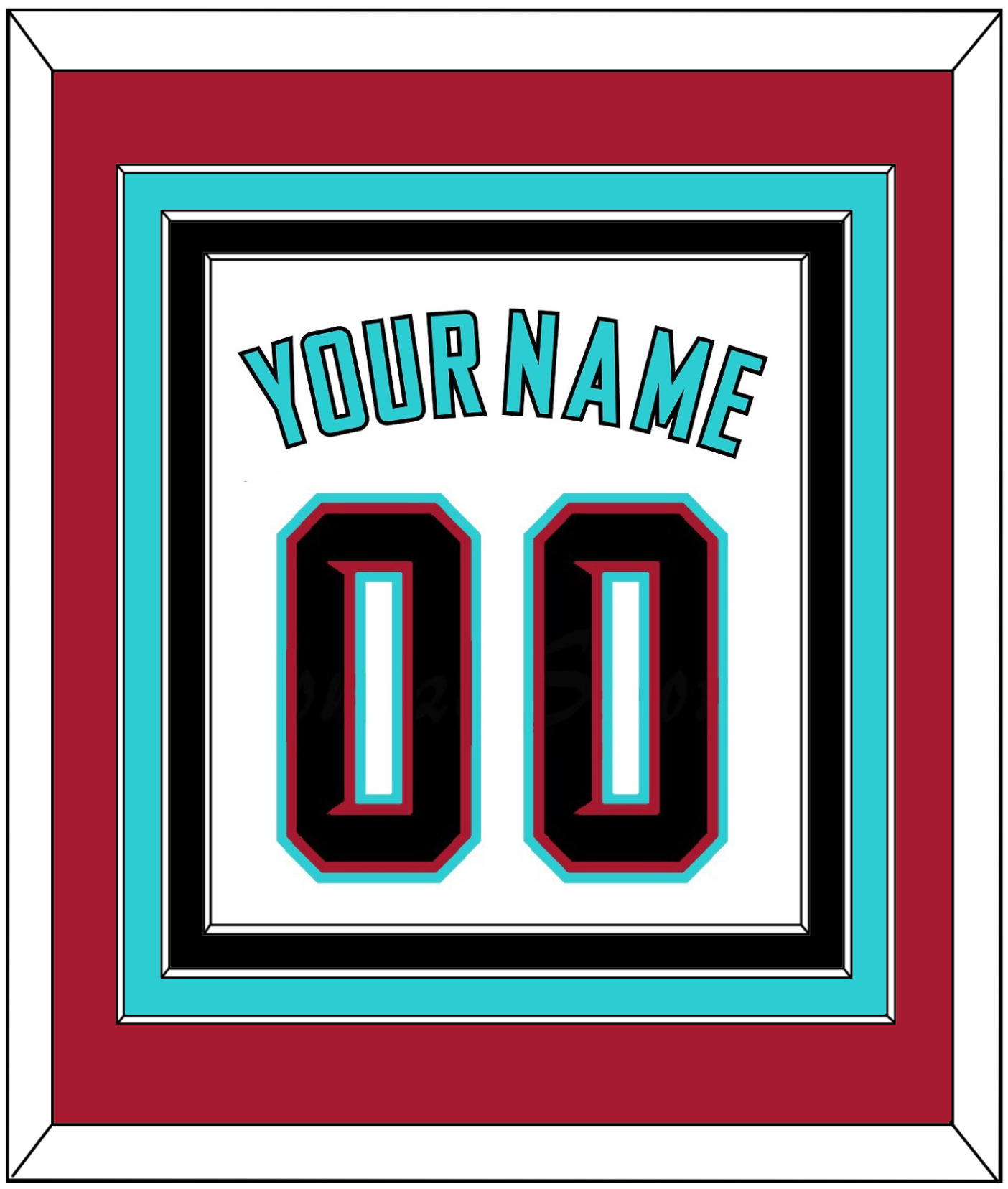 Arizona Name & Number - Alternate Home White (2020-2023) - Premier Tier 5