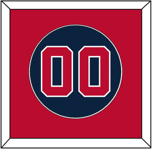 Atlanta Number - Alternate Road Blue - Single Mat 2