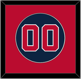 Atlanta Number - Alternate Road Blue - Single Mat 2