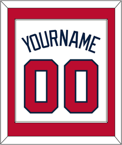 Atlanta Name & Number - Home White - Single Mat 1