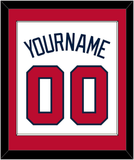 Atlanta Name & Number - Home White - Single Mat 1