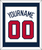 Atlanta Name & Number - Home White - Single Mat 2