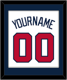 Atlanta Name & Number - Home White - Single Mat 2