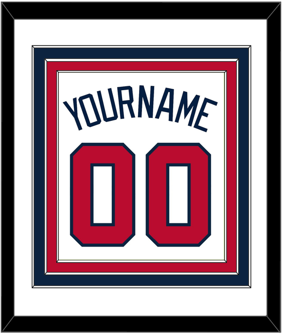 Atlanta Name & Number - Home White - Triple Mat 1