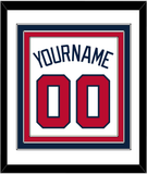 Atlanta Name & Number - Home White - Triple Mat 1