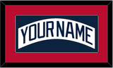 Atlanta Nameplate - Home White (1987-2004) - Single Mat 3
