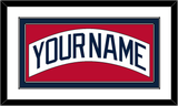 Atlanta Nameplate - Home White (1987-2004) - Double Mat 1