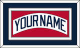 Atlanta Nameplate - Home White (1987-2004) - Double Mat 3