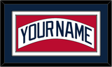 Atlanta Nameplate - Home White (1987-2004) - Double Mat 3