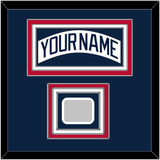 Atlanta Nameplate & World Series Jersey Patch - Home White (1987-2004)- Triple Mat 4