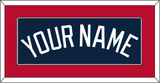 Atlanta Name - Alternate Road Blue - Single Mat 2