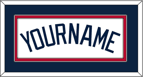 Atlanta Name - Home White - Double Mat 4