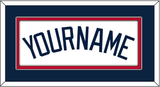 Atlanta Name - Home White - Double Mat 4