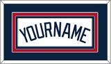 Atlanta Name - Home White - Triple Mat 3
