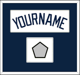 Atlanta Name & World Series Champions Patch - Home White - Single Mat 2