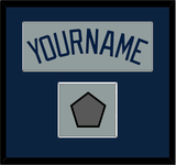 Atlanta Name & World Series Jersey Patch - Road Gray - Single Mat 3