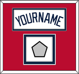 Atlanta Name & World Series Champions Patch - Home White - Double Mat 2
