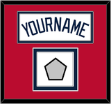 Atlanta Name & World Series Champions Patch - Home White - Double Mat 2