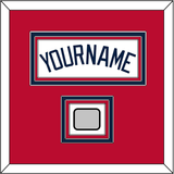 Atlanta Name & World Series Jersey Patch - Home White - Triple Mat 2