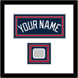 Atlanta Name & World Series Champions Patch - Alternate Road Blue - Triple Mat 1