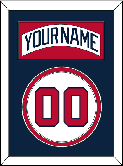 Atlanta Nameplate & Full-Size Number - Split
