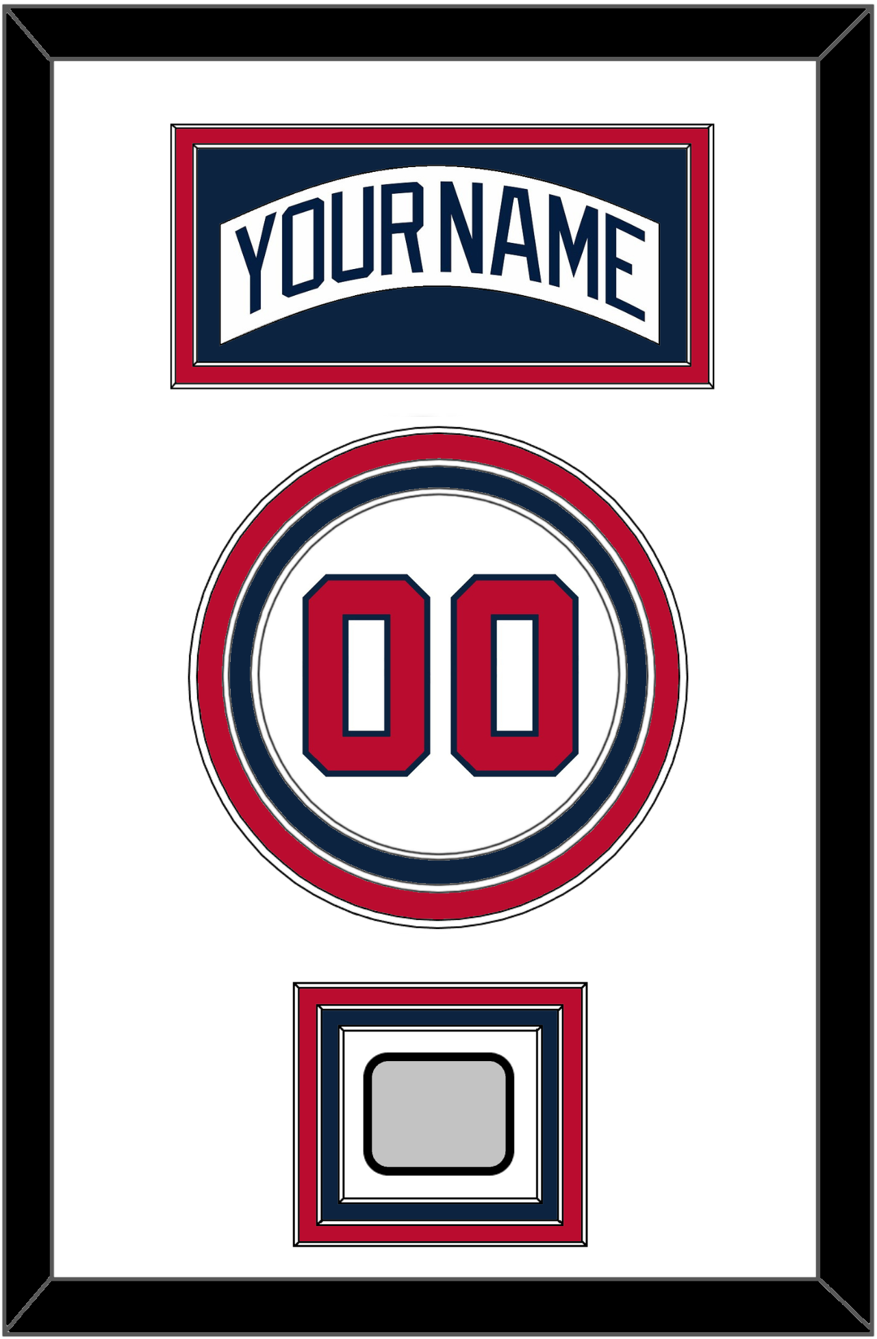 Atlanta Legacy Nameplate & Full-Size Number - Split