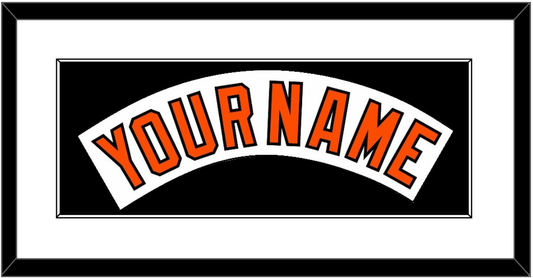 Baltimore Nameplate - Home White (1978-1988) - Essential Tier 2