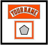 Baltimore Nameplate & World Series Jersey Patch - Home White (1978-1988) - Double Mat 5