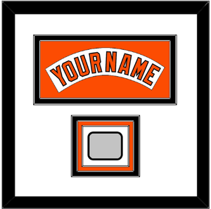 Baltimore Nameplate & World Series Jersey Patch - Home White (1978-1988) - Triple Mat 6