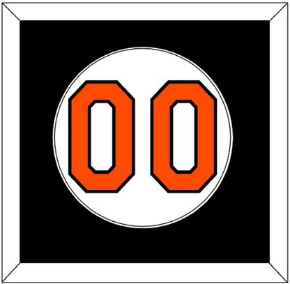 Baltimore Number - Home White (1971-1988) - Essential Tier 2