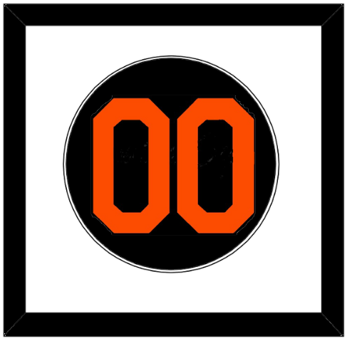 Baltimore Number - Alternate Black - Essential Tier 1