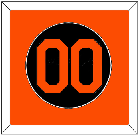 Baltimore Number - Alternate Black - Essential Tier 2