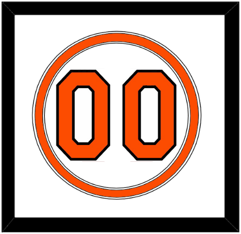 Baltimore Number - Home White (1971-1988) - Signature Tier 1
