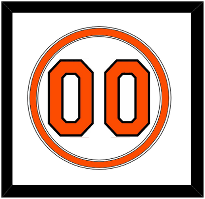 Baltimore Number - Home White (1971-1988) - Signature Tier 1