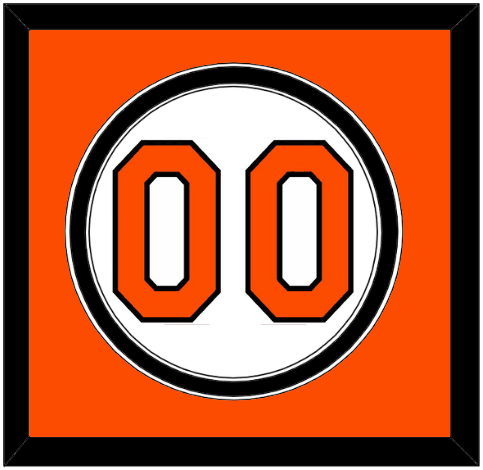 Baltimore Number - Home White (1971-1988) - Signature Tier 2