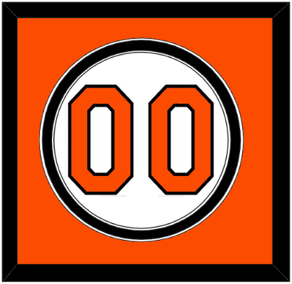 Baltimore Number - Home White (1989-1994) - Signature Tier 2